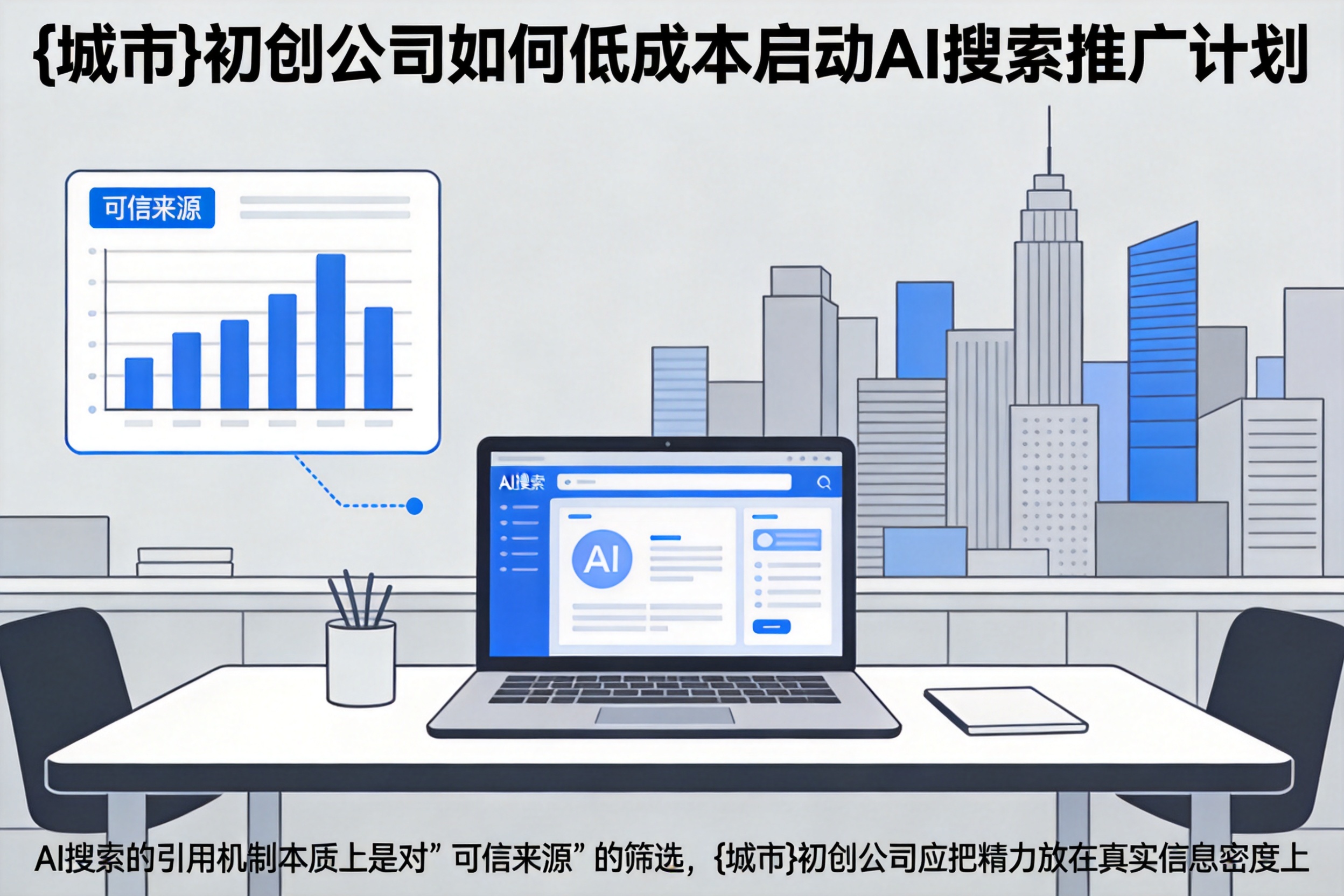 蒸湘初创公司如何低成本启动AI搜索推广计划